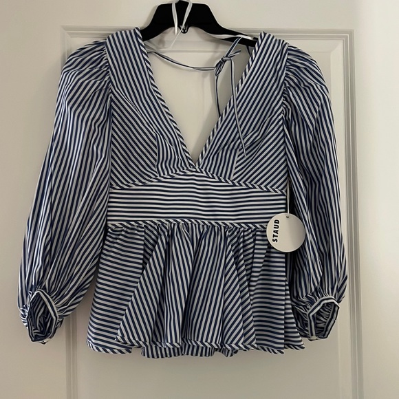 NWT STAUD SIZE 2 stripped top - Picture 1 of 3